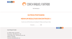Desktop Screenshot of coachraquelfurtado.com